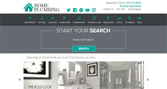 Desktop Screenshot of homeplumbing.com